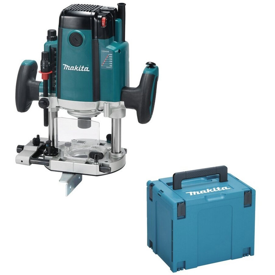 Makita - RP2303FC07 - Oberfräse - 230 V, 2.100 Watt, 12 mm Werkzeugaufnahme
