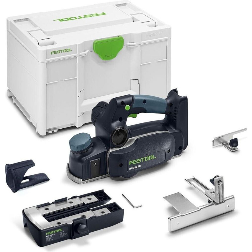 Festool - HLC 82 EB-Basic-Set - 578600 - Akku-Hobel - 82 mm Hobelbreite, 18 V