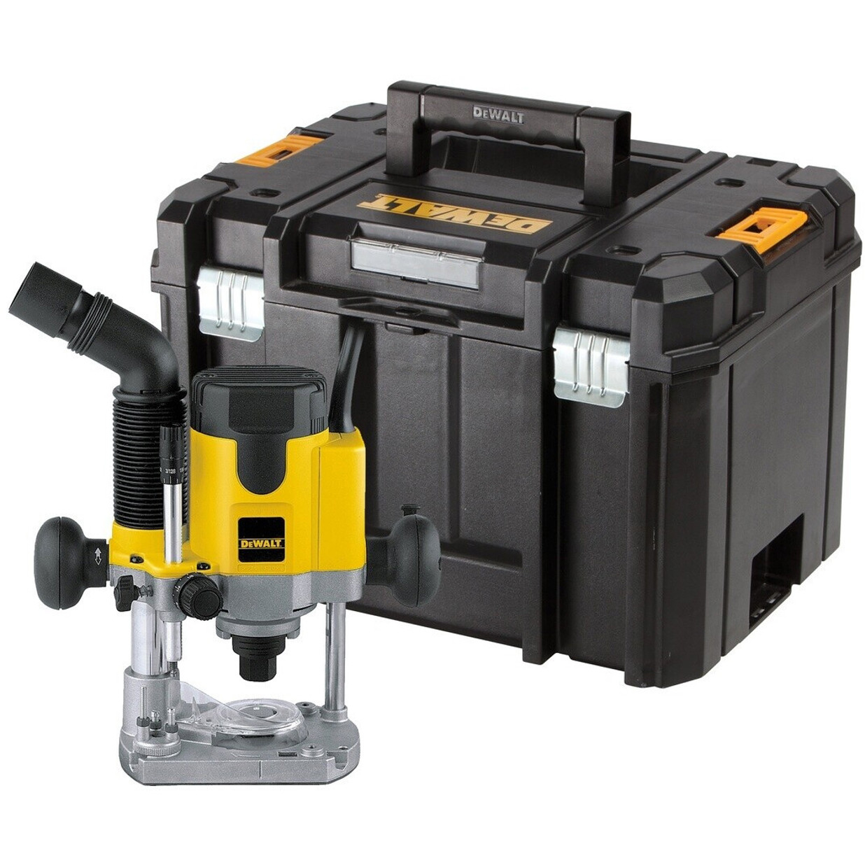 DeWalt - DW622KT-QS - Fräsmaschine - 1.400 W, Drehzahlregelung, Transportkoffer