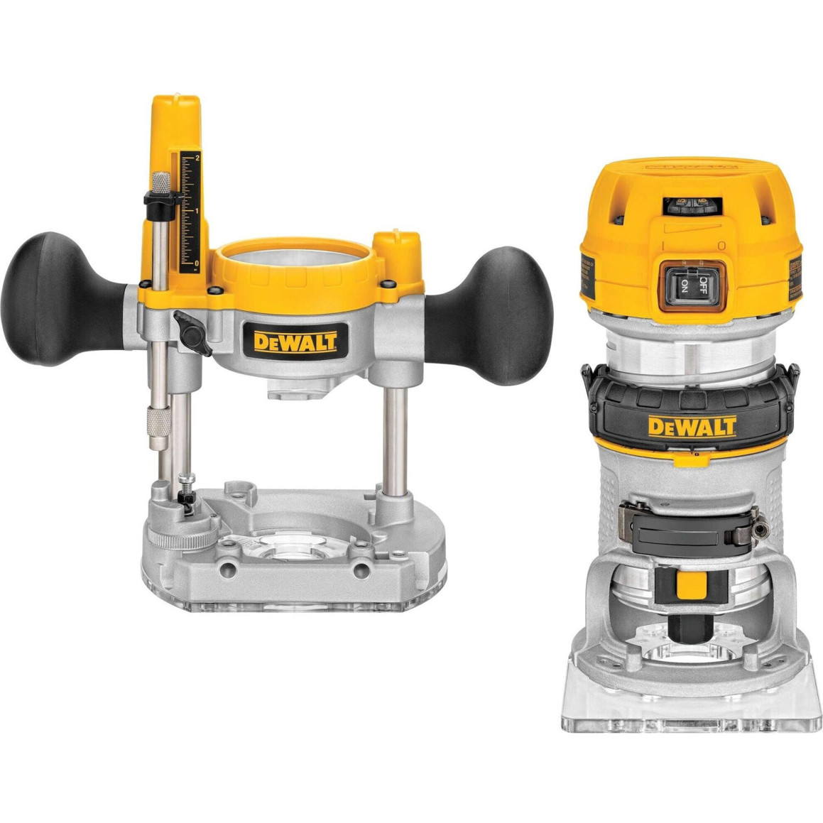 DeWalt - D26204K - Oberfräse - 900 W, Drehzahlregelung, Staubabsaugung