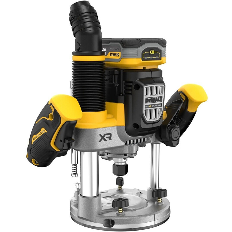 DeWalt - DCW620H2-QW - Oberfräse - 18 V, 5 Ah Akku, 1.600 W