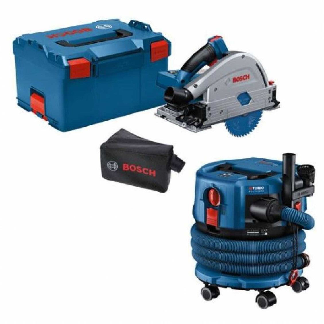Bosch - Combo Set - 0615A5004N - Akku-Maschinenset - 18 V, Akkubetrieb, blau